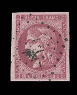 N°49d - Groseille - Signé JF Brun - TB - 1870 Emission De Bordeaux
