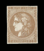 N°43Ba - Bistre Orangé - Signé Calves - TB - 1870 Emisión De Bordeaux