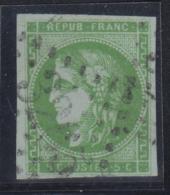 N°42B - Obl. GC 3265 - Belles Marges - TB - 1870 Bordeaux Printing