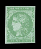 N°42B - TB - 1870 Bordeaux Printing