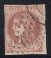 N°40B - Tendance Marron - Signé Roumet - TB - 1870 Emissione Di Bordeaux