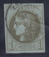N°39C - Margé - TB - 1870 Bordeaux Printing