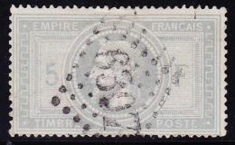 N°33 - Obl. GC 6307 - TB - 1863-1870 Napoléon III Lauré