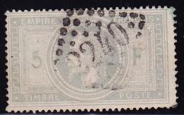 N°33 - Obl. GC 2240 - Signé Calves - TB - 1863-1870 Napoléon III Lauré