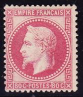 N°32 - 80c Rose - TB - 1863-1870 Napoléon III Lauré