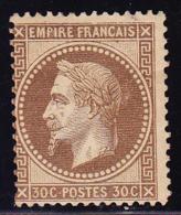 N°30 - Signé Calves - TB - 1863-1870 Napoléon III Con Laureles