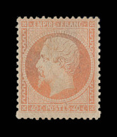 N°23 - 40c Orange - Charn. Légère - TB - 1862 Napoleon III