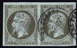 N°11 - Paire - Obl. Càd - TB - 1853-1860 Napoleon III