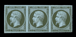 N°11 - Bde De 3 - Signé Calves - TB - 1853-1860 Napoleon III