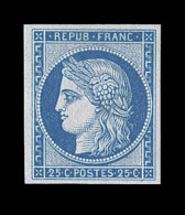 N°4d - Réimpression De 1862 - 25c Bleu - Comme ** - TB/SUP - 1849-1850 Ceres