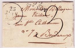 32 STE FOY - 25 Juin 1828 - Taxe 3 - B/TB - 1801-1848: Precursors XIX