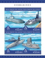 Solomon Islands. 2016 Submarines. (320a) - Sous-marins