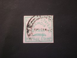 CHARKAHARI 1896 4 A VERT C. YVERT N.5 - Charkhari