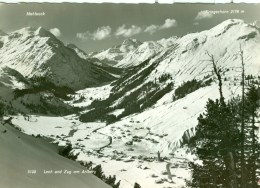 AK Österreich Lech Und Zug Am Arlberg Kriegerhorn Mehlsack Echte Fotografie - Lech