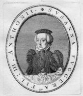 Susanna Fuggera - Susanna Fugger (1539 - 1584) Nordendorf Welden - Estampes & Gravures