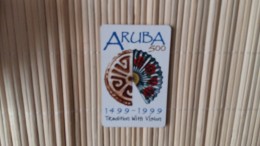 Prepaidcard Aruba Oly 80.000 Made Used Rare - Aruba
