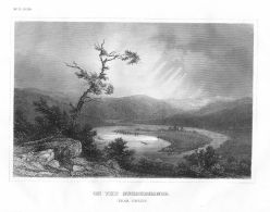 Susquehannah River Fluß Northumberland Pennsylvania America - Estampes & Gravures