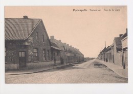 Poelcapelle (Poelkapelle) : Statiestraat Herberg De Zwaan - Rue De La Gare - Langemark-Pölkapelle