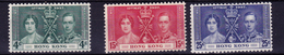 Hong Kong KGVI 1937 Coronation Omnibus Set Complete MM (4049) - Ungebraucht