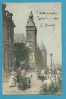 CPA 45 - Marché Aux Fleurs Et La Tour De L´Horloge PARIS - Straßenhandel Und Kleingewerbe