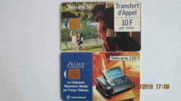 2 TELECARTES  FRANCE TELECOM - Telecom