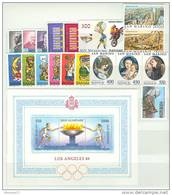 SAN MARINO  1984 -- Annata Completa + 1 BF  --- Complete FINE **MNH - Volledig Jaar