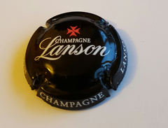 CAPSULE Champangne LANSON Noir Et Blanche Et Croix Rouge Voir Photo - Lanson