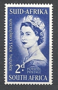 Sud Africa  - 1953 Coronation  Queen Elizabeth II MNH - Neufs