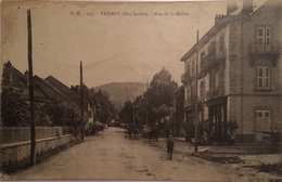 FRANGY (HAUTE SAVOIE - 74) - CPA ECRITE, VOYAGEE ET TIMBREE DE 1922 - Frangy