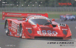 Télécarte Japon / 290-31815 - VOITURE DE COURSE F1 - TOYOTA / ESSO BRIDGESTONE - RACING CAR Japan Phonecard - 2940 - Voitures