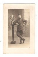 Carte Photo Militaria  Soldat - Régiments