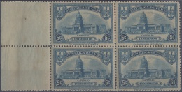 1929-60 CUBA REPUBLICA. 1929. Ed.236. 5c CAPITOLIO NACIONAL. CAPITOL. BLOCK 4 ORIGINAL GUM. - Ongebruikt