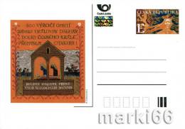 Czech Republic - 2012 - 800th Anniversary Of Death Of The Danish Queen Dagmar - Official Postcard With Original Stamp - Postcards