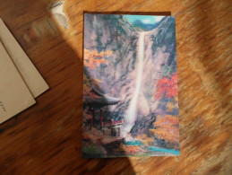 3D Postcards  The Kuryong Falls In Mt. Kumgang San - Korea (Noord)