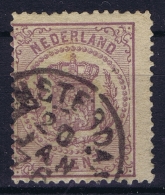 Netherlands NVPH 18 Cancelled  1869 - Used Stamps