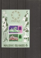 Exposition De Montréal -1967 ( BF 7 XXX -MNh- Des Maldives) - 1967 – Montréal (Canada)