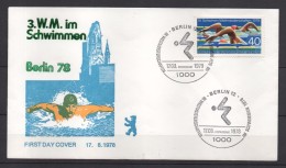 Enveloppe Allemagne  1978 Oblitéré - 1971-1980