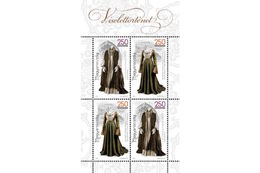 HUNGARY - 2016. S/S - History Of Clothing I. / Wedding Garments Of King Louis II. And Queen Mary MNH!! - Ongebruikt
