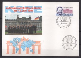 Enveloppe Allemagne  1991 Oblitéré - 1991-2000