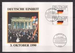 Enveloppe Allemagne  1990 Oblitéré - 1981-1990