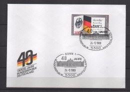 Enveloppe Allemagne  1989 Oblitéré - 1981-1990