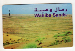 OMAN CARTE ALPHACARD WAHIBA SANDS - Oman