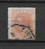 LOTE 2172  ///    ESPAÑA  1882      EDIFIL Nº: 210  MATASELLO AMBULANTE - Used Stamps