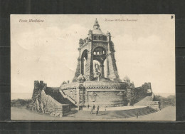 465w * PORTA WESTFALICA * KAISER-WILHELM-DENKMAL * 1921  **!! - Porta Westfalica