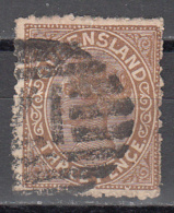 QUEENSLAND    SCOTT NO.  93   USED    YEAR  1890 - Used Stamps