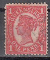 QUEENSLAND    SCOTT NO.  113   USED    YEAR  1897 - Used Stamps