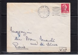 Lettre Avec Cachet POSTE AUX ARMEES   Le 13 5 1957   Pour PARIS - Army Postmarks (before 1900)