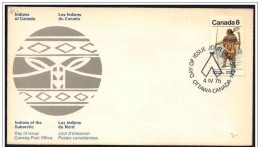 Canada: FDC, Indiano Del Nord, North Indian, Inde Du Nord - American Indians