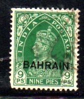 T1504 - BAHRAIN 1938 , Gibbons N. 22  Usato - Bahrein (...-1965)