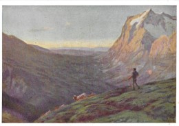 PRO JUVENTUTE-KARTE  &#8594; Tal Von Grindelwald  &#9658;09.August 1927&#9668; - Covers & Documents